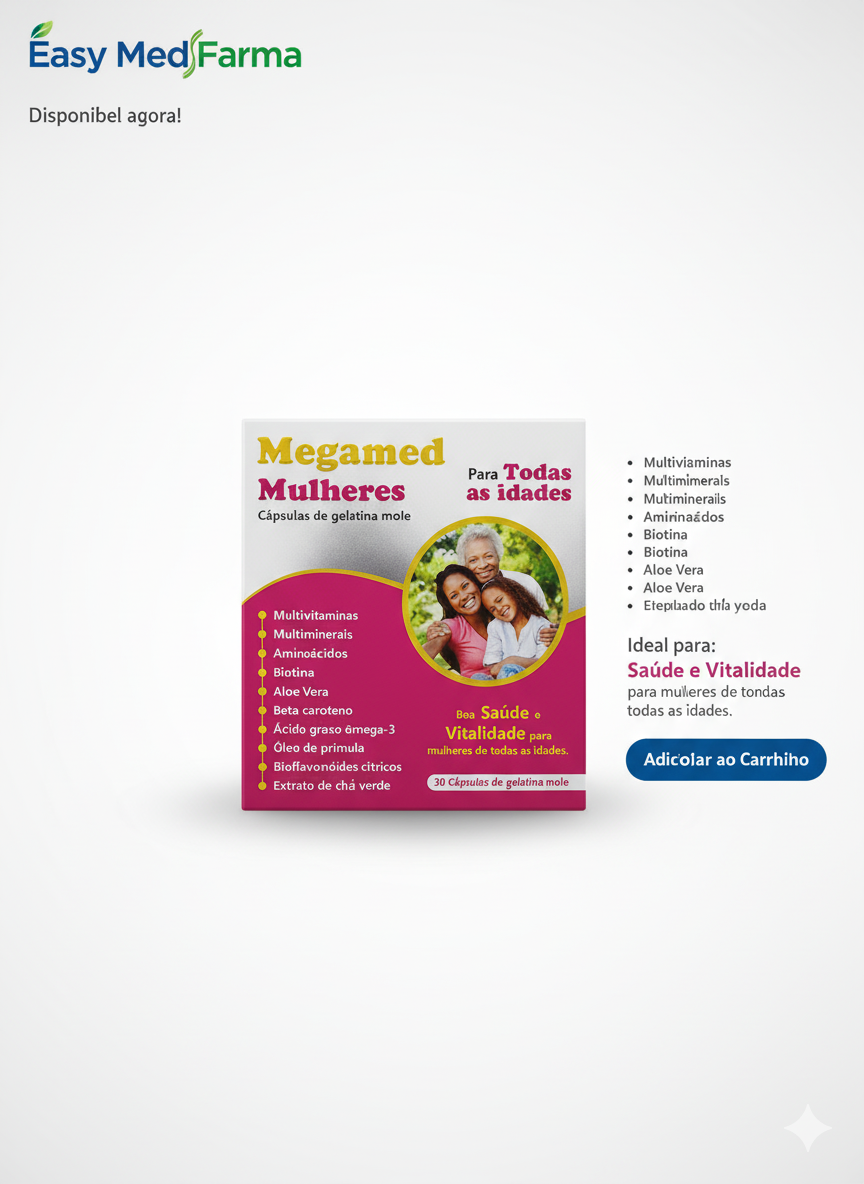 Megamed Mulheres x 30 Càp